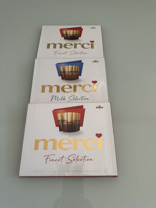 3 x Merci 250 g noi sigilate+Nature Min