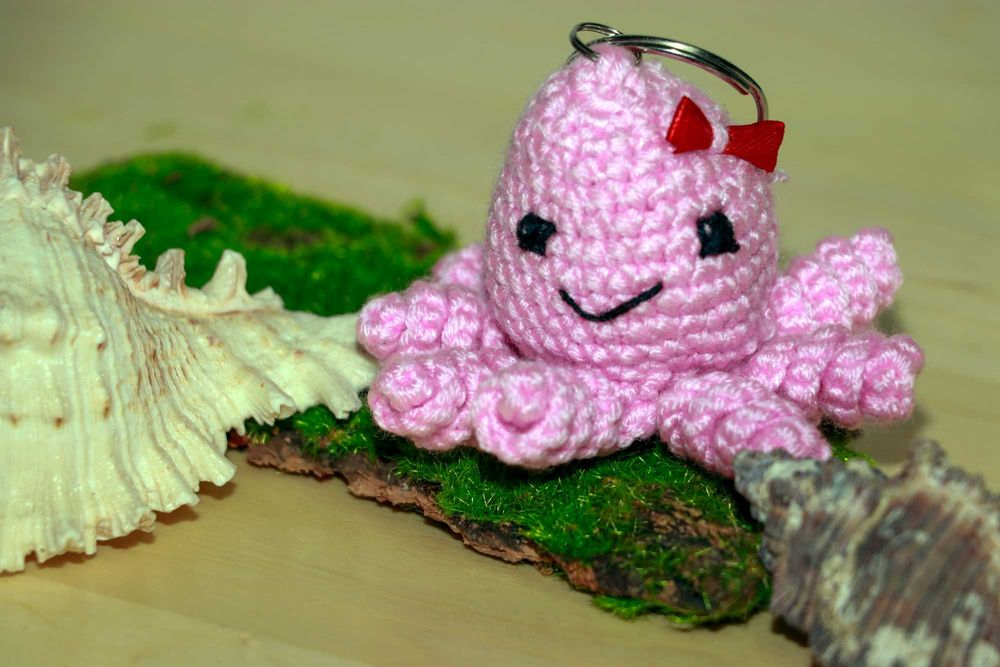 Octi caracatita crosetata hand made personalizata