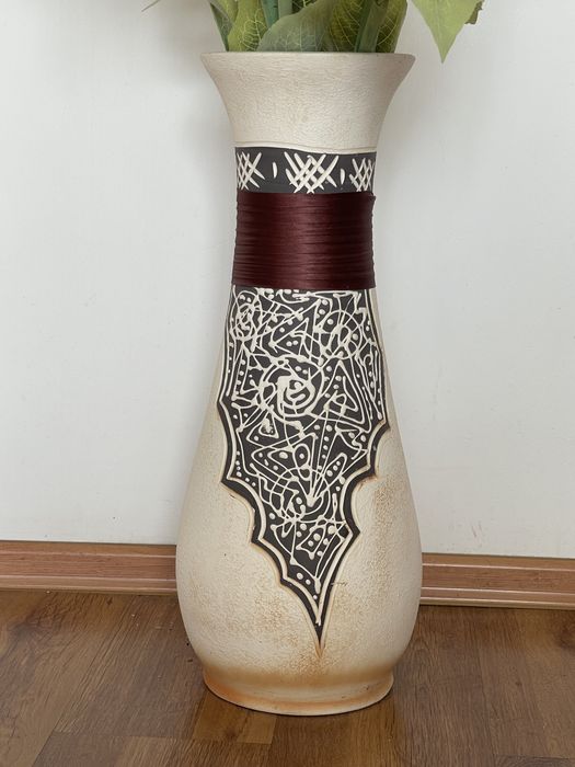 Ваза напольная  цветы подсолнухи