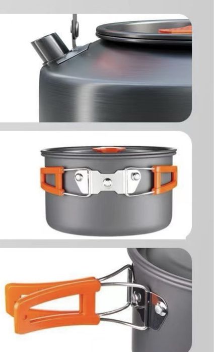 Посуда для пикника и рыбалки