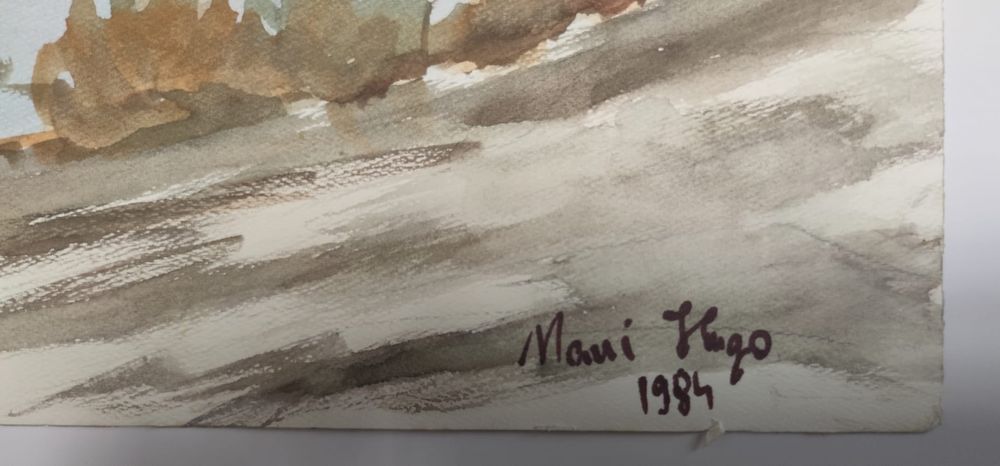 Pictură aquarela original