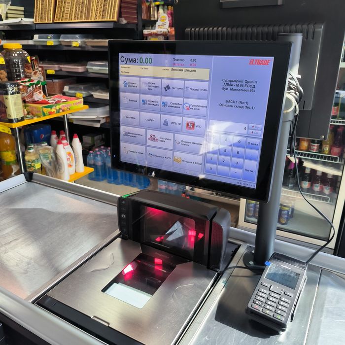 Касова система пълен комплект Datalogic Magellan