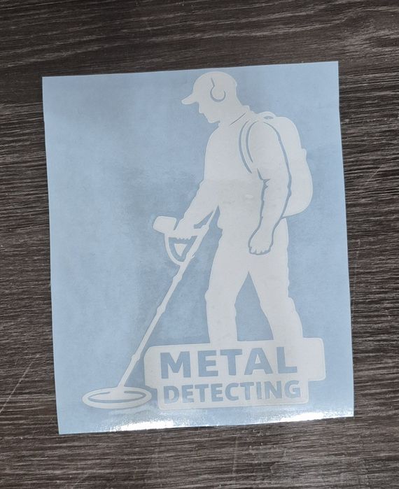 Stickere auto detector metale