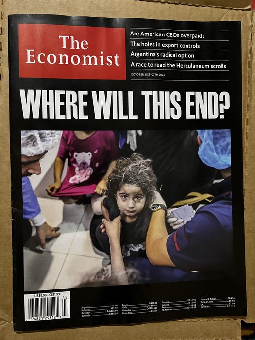 The Economist jurnallari. Оригинал