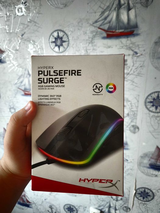 Игровая мышка hyperx pulsefire surge