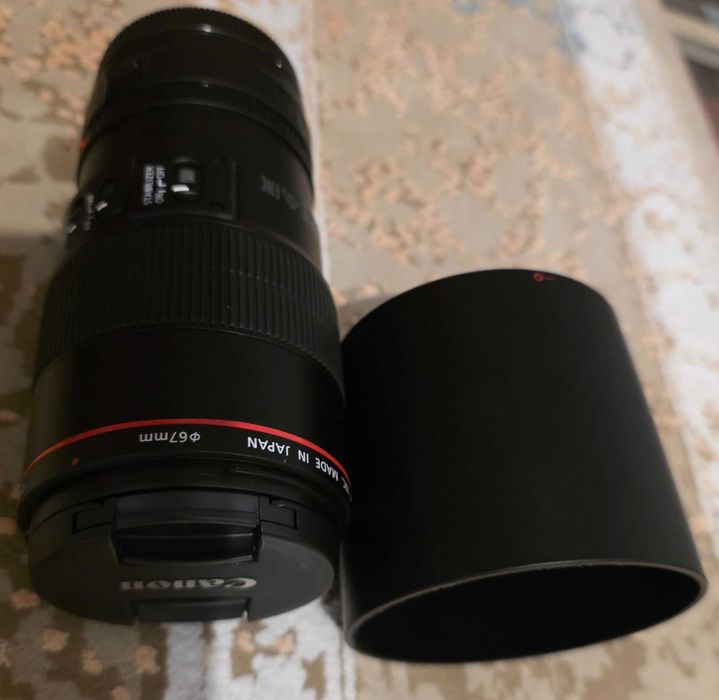 Canon EF 100mm Obiectiv Foto DSLR F2.8L Macro IS USM