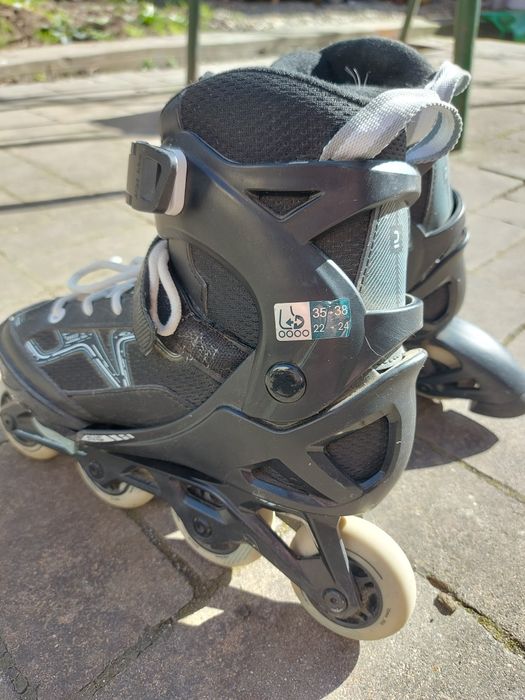 Role patine skate m/f reglabile 35-38 pre-used