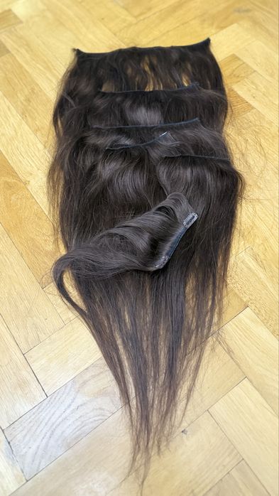 Extensii clip-on din păr natural 100%