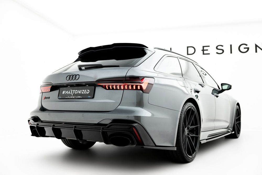 Difuzor Bara Spate compatibil cu Audi RS6 C8 Maxton Design