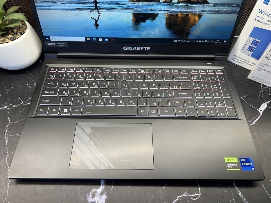 Ноутбук для игр Gigabyte G5 | Core i7-12500H | 16GB | RTX4050 /D1