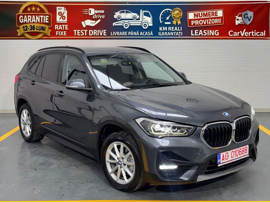 BMW X1 2.0XDrive/150cp/FaruriLED/NavigatieMare/CutieAutomata/Garantie/Rate