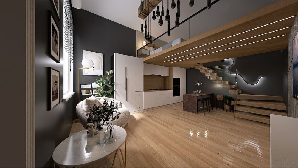 Design interior - Randari 2 si 3 D