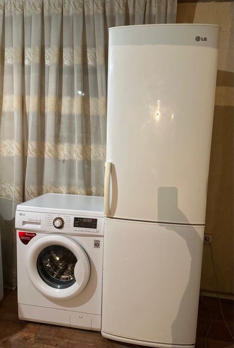 Продам Холодильник и стиралка LG