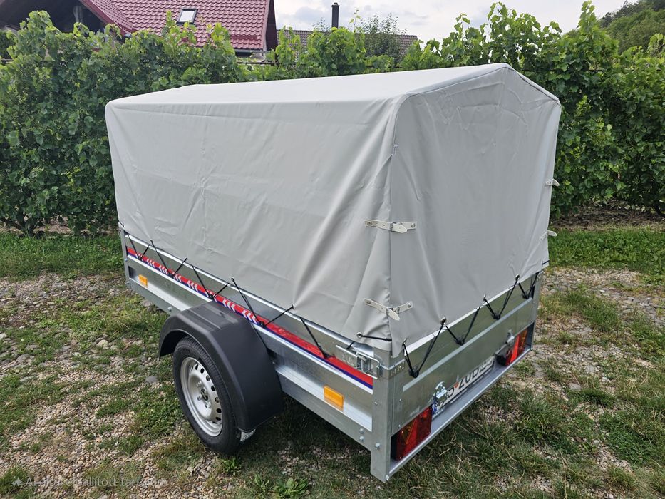 Remorca 750kg cu Prelata Inmatriculat