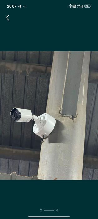 Установка  Камер