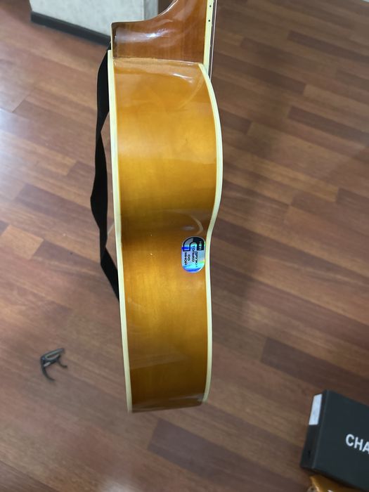 Гитара с чехлом.