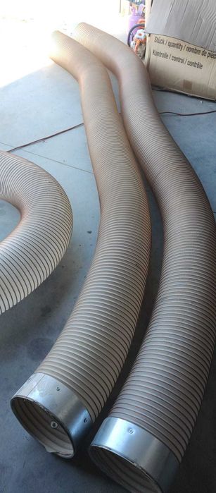 Furtun exhaustare flexibil rezistent la incendiu 250mm