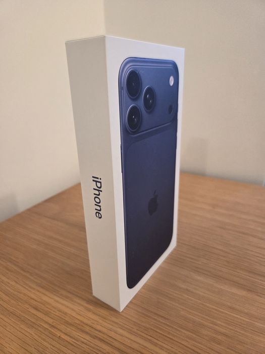 iPhone 17 pro max, 256 gb, Blue, sigilat/neactivat