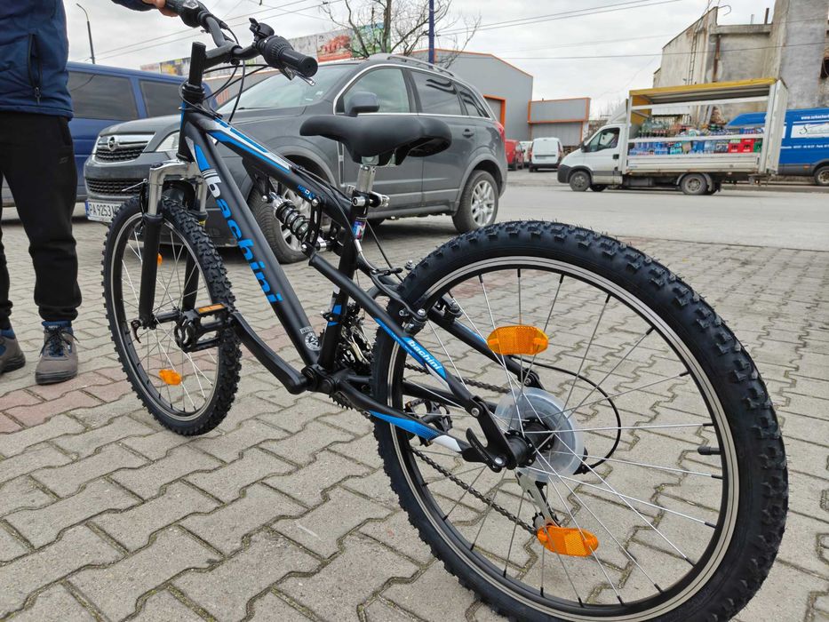 Велосипед 24" Bachini Speed FSP черен.син