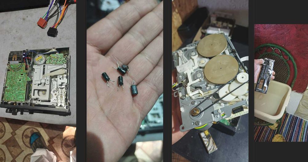 radio casetofon cu bletooth pe AM RETROFIT