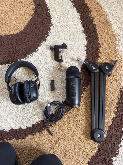 Set Casti + Microfon Cloud 3 wireless Blue Yeti