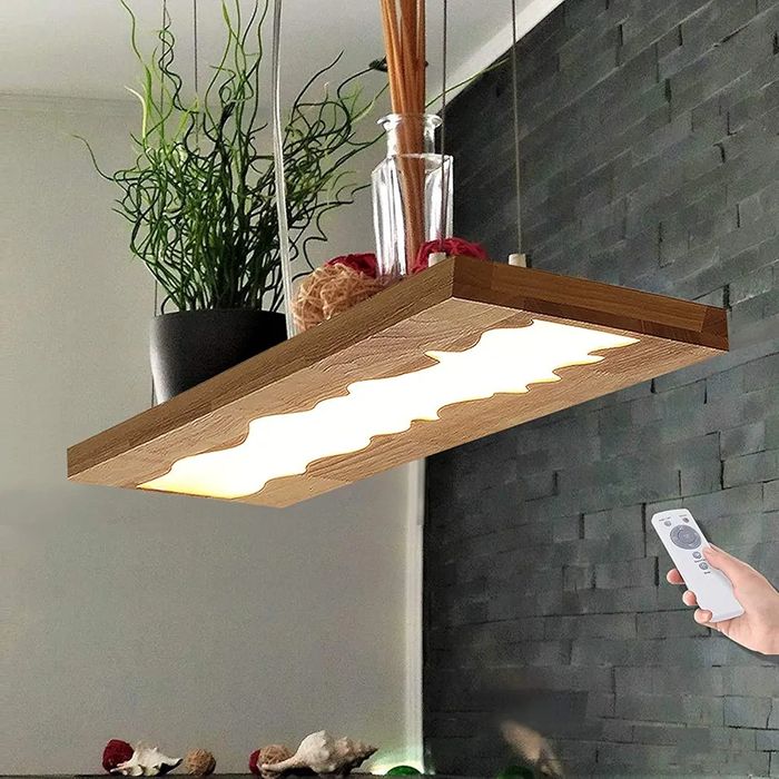 Уникална! /LED/ димируема висяща  лампа  с дистанционно управление