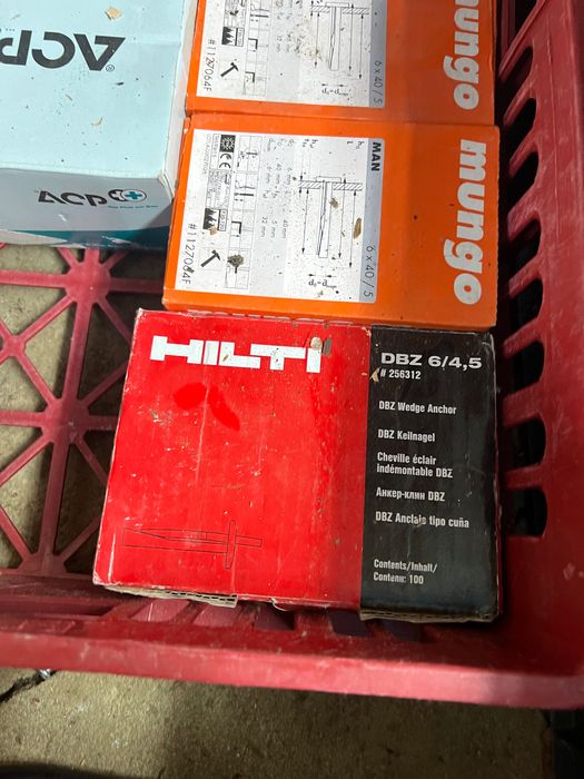 Hilti Negrese ,forante , puricei , șuruburi lemn.