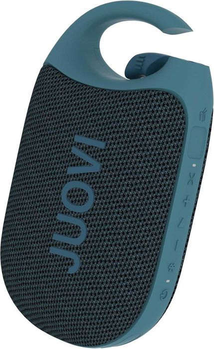 JUOVI Clip Безжичен преносим Bluetooth високоговорител, 24-часово възпроизвеждане
