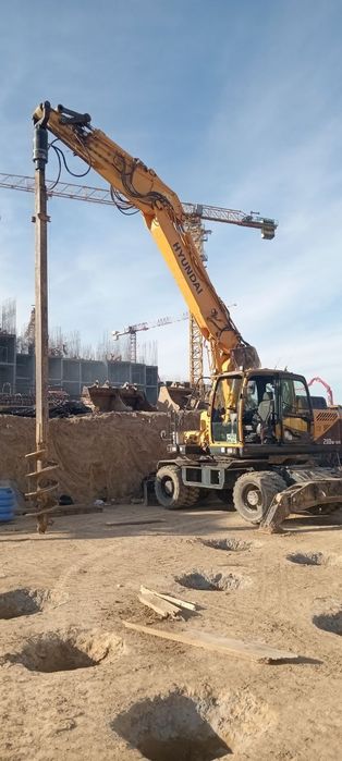 Услуги буровой, буронабивные свайные работы!