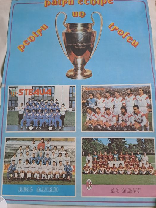 Postere fotbal Dinamo+Steaua