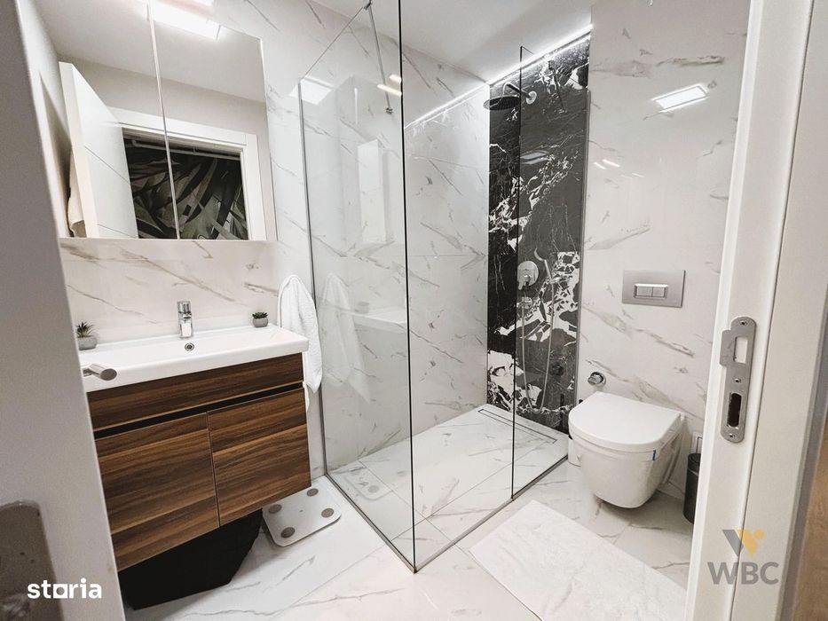 Apartament 3 camere cu Gradina proprie, Mobilat premium, Parcare, BRUT