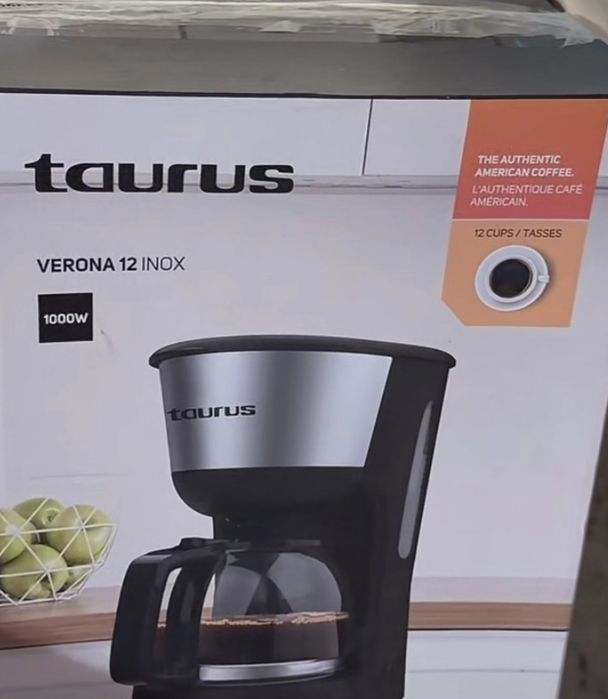 ‼️Кафемашина TAURUS VERONA 6 шварц кафе ‼️‼️