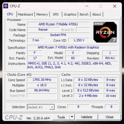Продавам личния си лаптоп HP Pavilion 15 | Ryzen 7 4700U | 16GB RAM | 512GB SSD | B&O