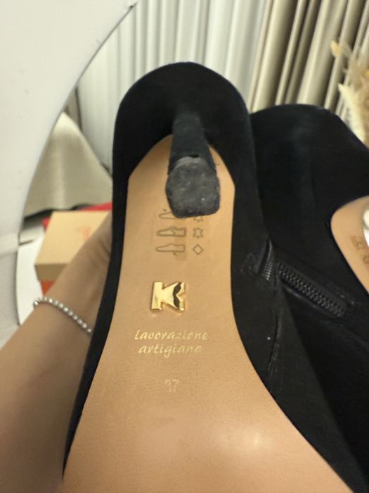 Botine piele Kazar