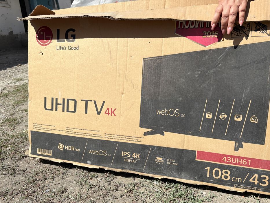 Телевизор LG-108 см