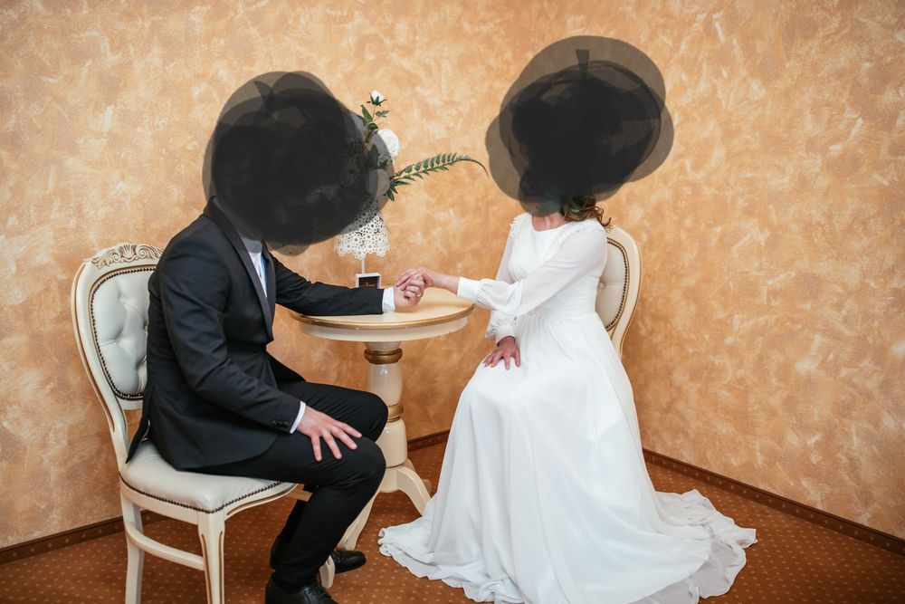 Rochie de mireasa vaporoasa voal gratuit inclus corset la spate