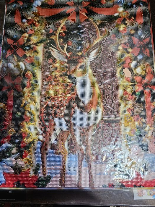 Картины  - подарок  к Новому году!    Алмазная мозаика.