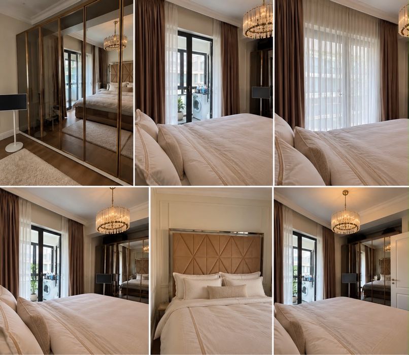 Propietar* Apartament premium cu terasă, mobilat lux, în Bucureștii Noi, lângă metrou Bazilescu Pret: 220.000€