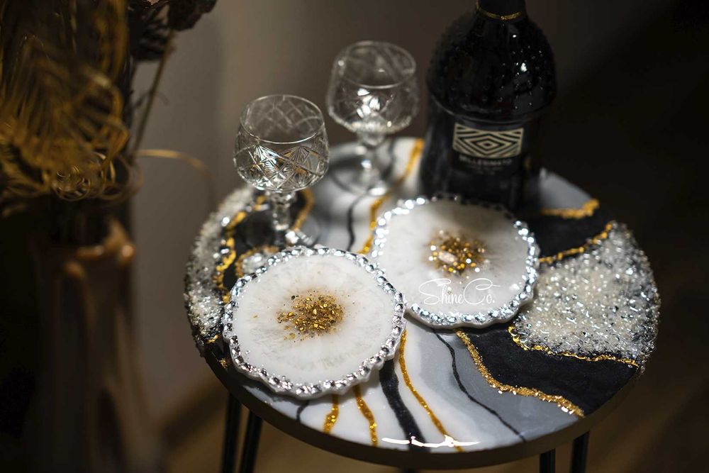 Подложки за чаши от епоксидна смола