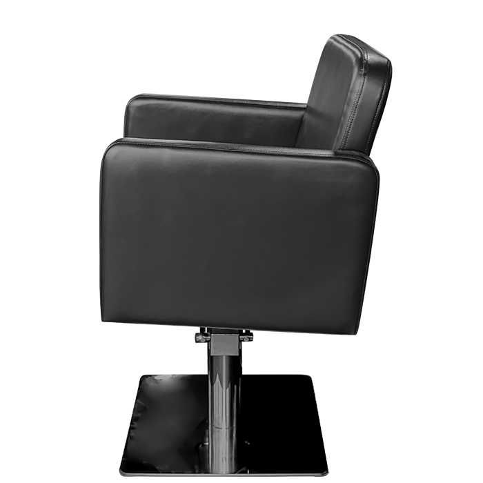 Фризьорски стол, модел T30, предлагащ се в елегантен черен цвят