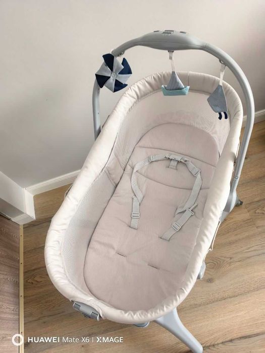 Cosuleț multifuncțional 5 în 1 Chicco Baby Hug Pro EarlGrey Gri, 0 luni+, stare foarte bună