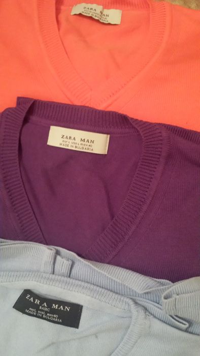 ЛИКВИДАЦИЯ-продавам мъжки пуловери на ZARA