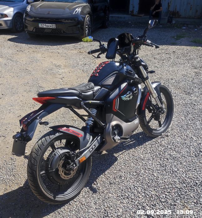 Срочно продам электромотоцикл SUPER SOCO TS