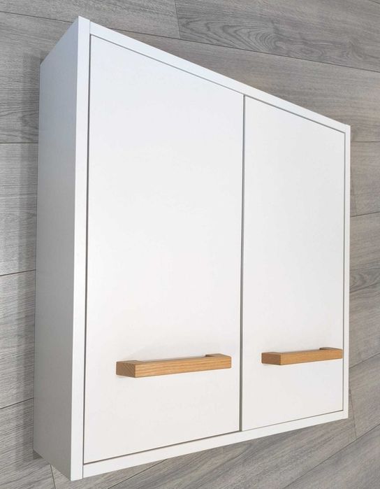 Dulap suspendat baie 60x15x60 cm – PAL alb