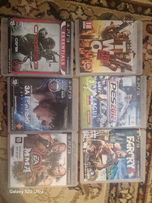 Продаю Ps3 Slim 74gb не прошитая