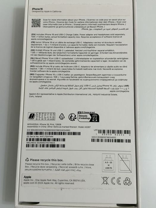 Iphone 16 128 GB