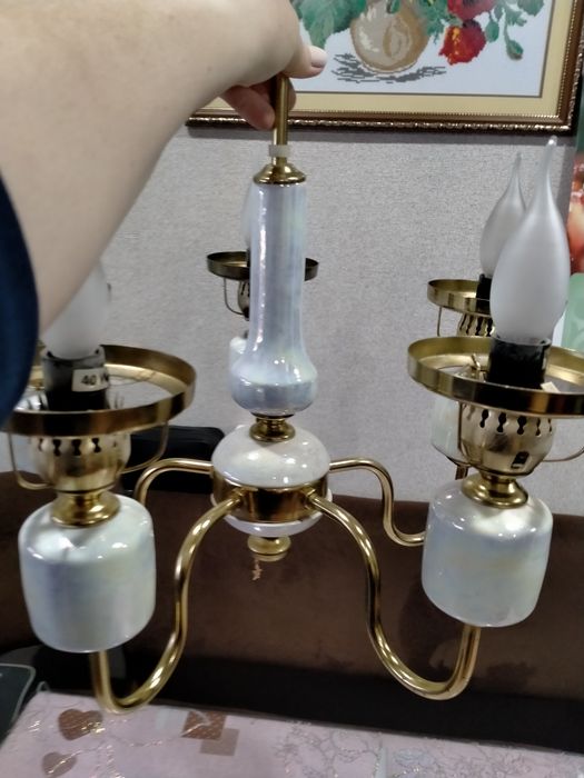 Люстра без плафонов