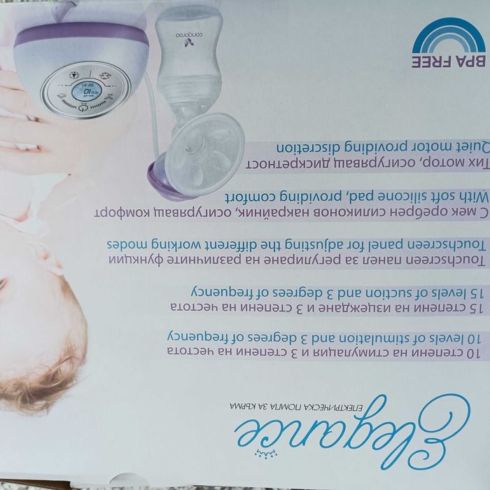 Електрическа помпа за кърма " Elegance"- НЕИЗПОЛЗВАНА