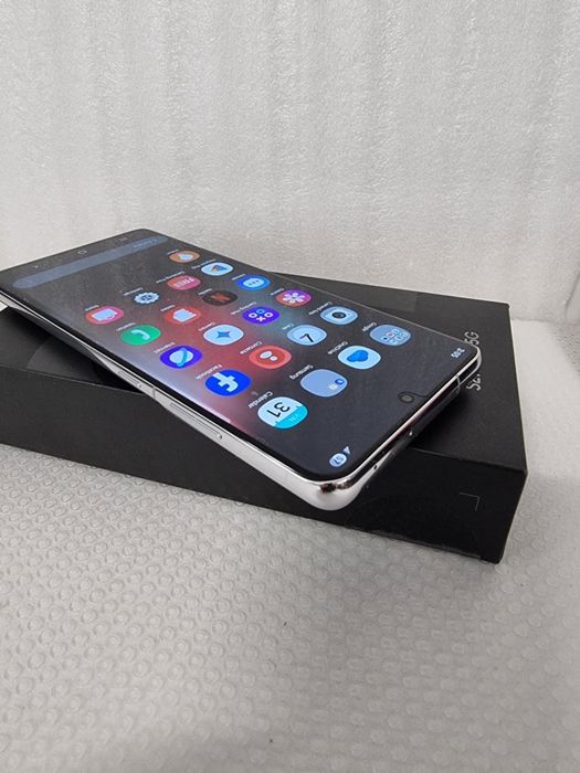 S21 Ultra silver 256gb condiții f bune samsung