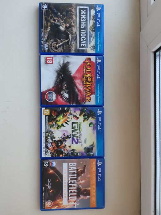 Продаю  игры/диски на Play Station 4